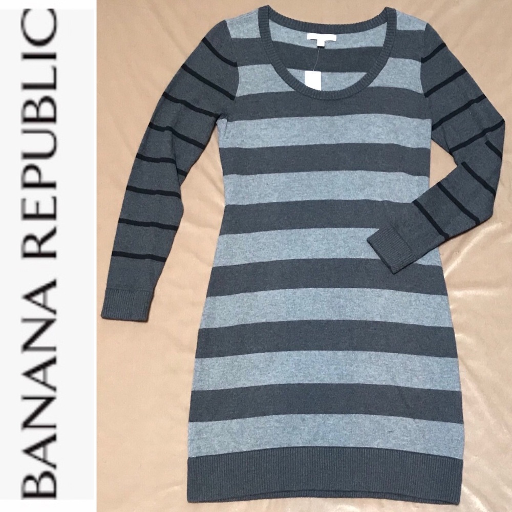 NWT • Striped Sweater Dress